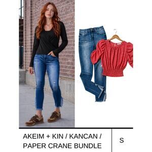 MSRP: $202 ✨ KanCan + Paper Crane + Akemi + Kin 3-Piece Bundle – Size XS–S / 7 ✨